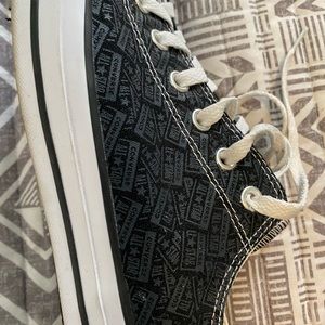 Converse license plate low tops